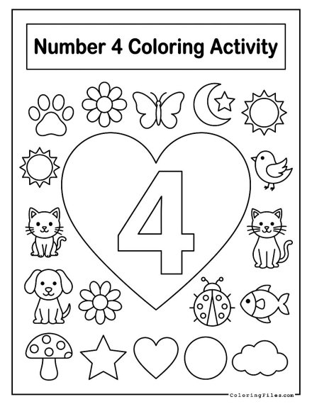 Number 4 Four