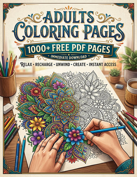 Adults Coloring Pages