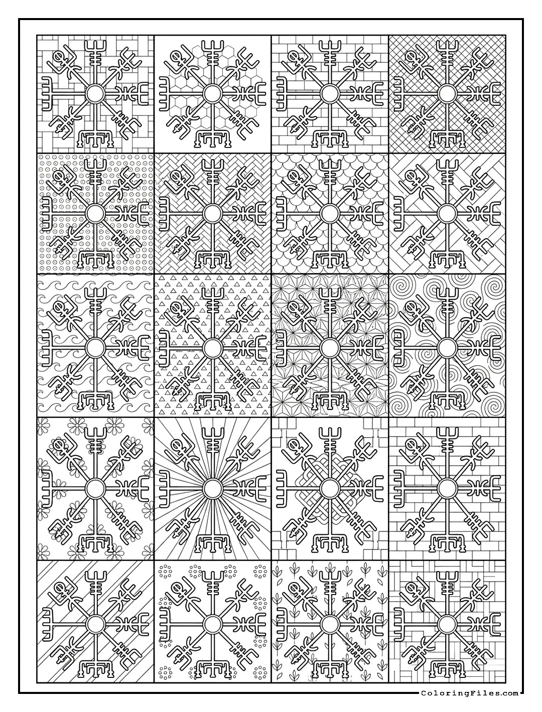 Viking Vegvisir Compass