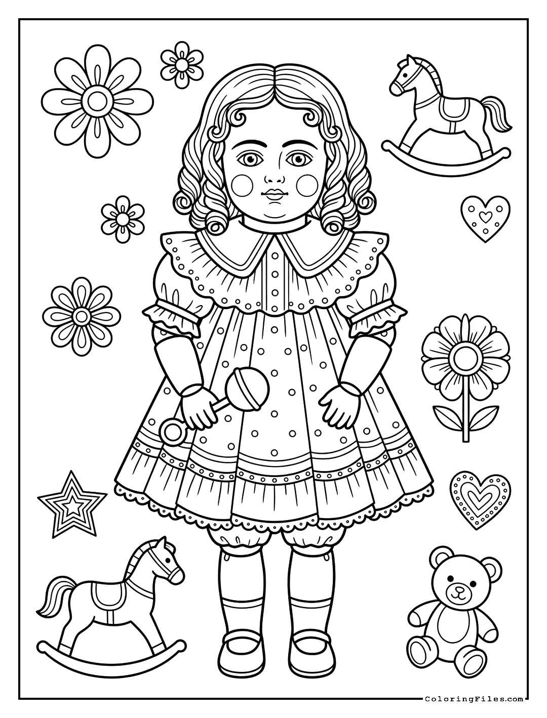 Antique Bisque Doll