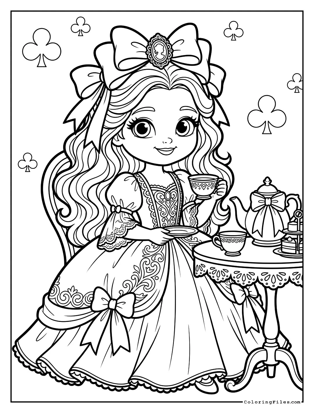 Victorian Tea Party Princess