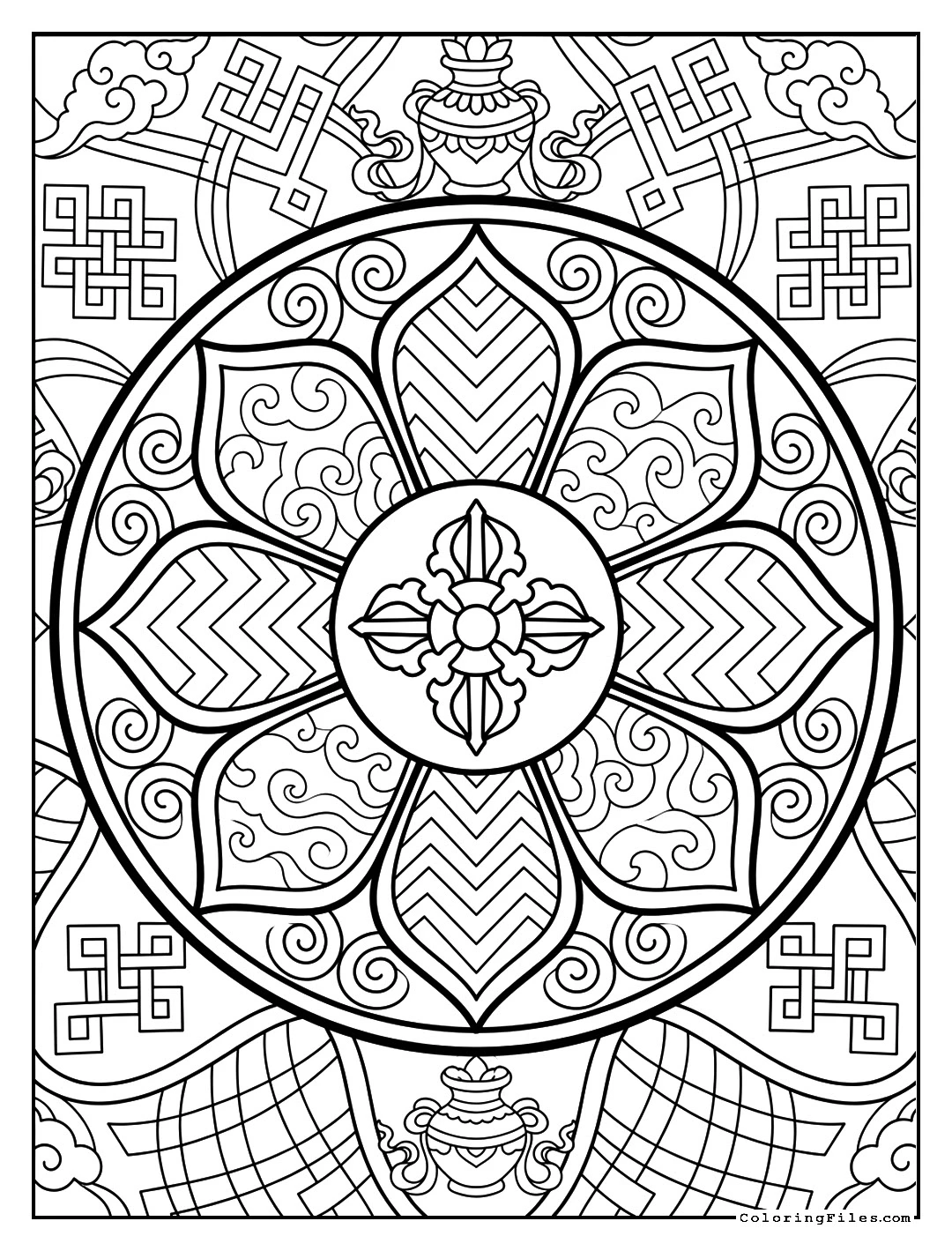Eight-Petaled Lotus Wheel