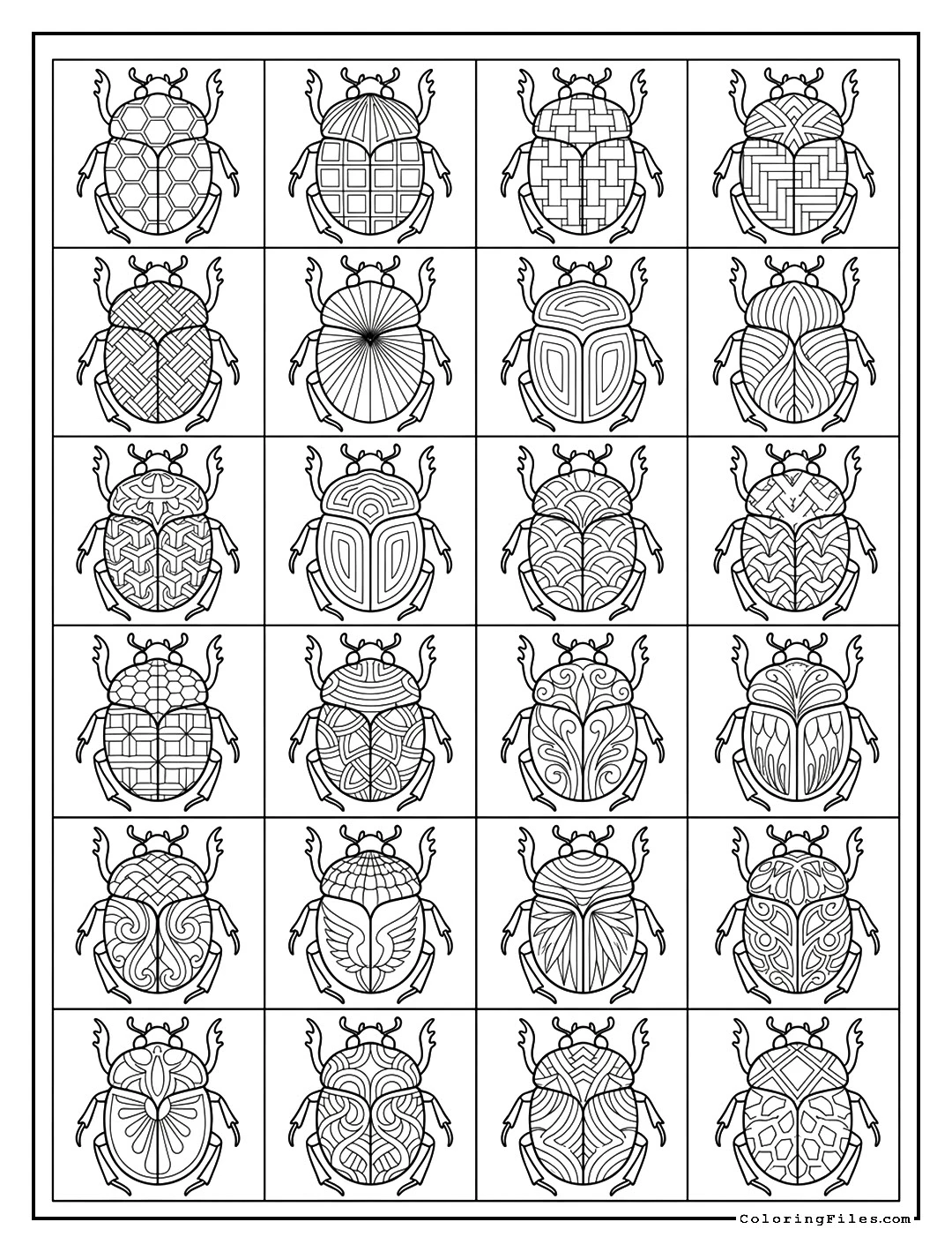 Sacred Scarab Beetle