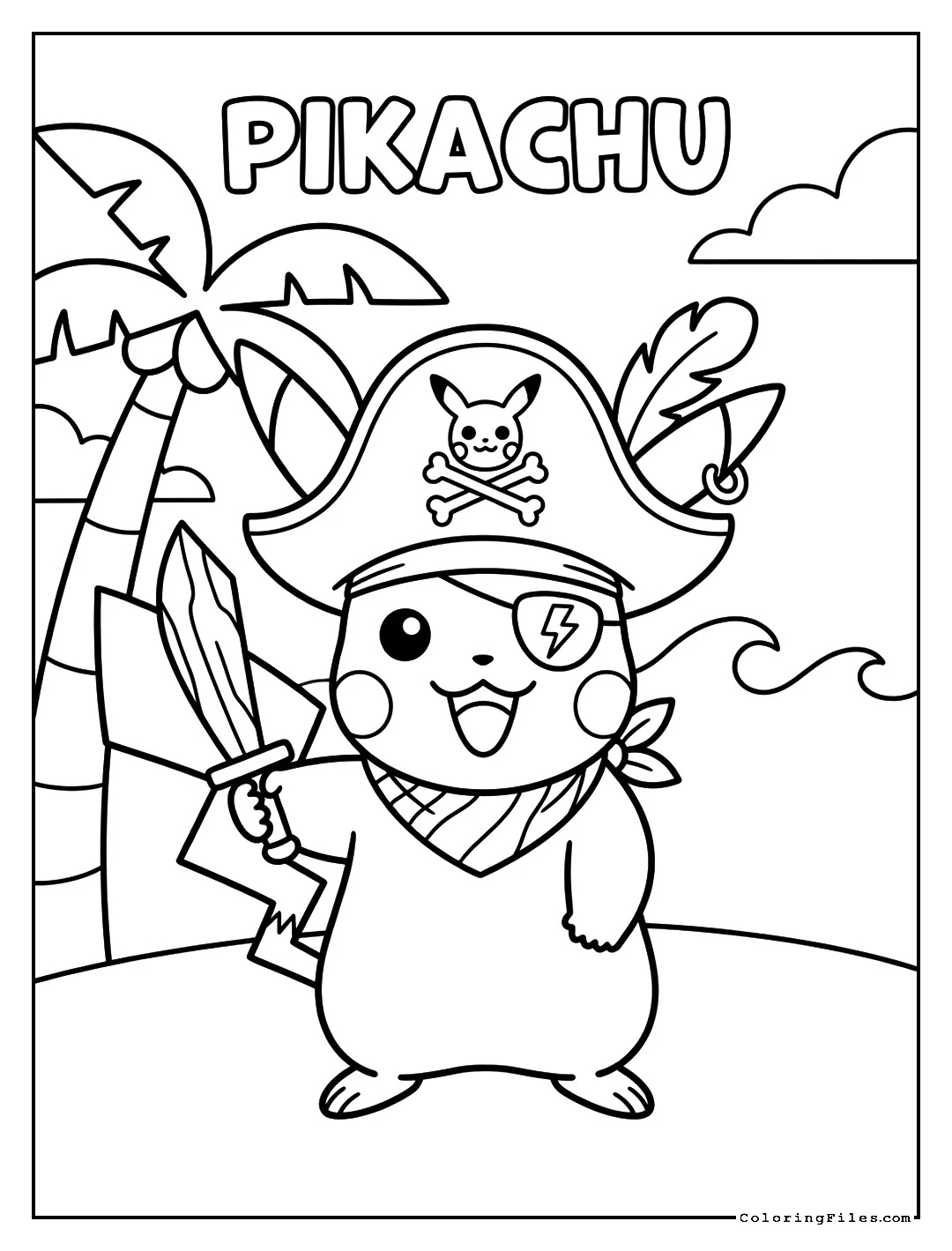 Pirate Hat Pikachu
