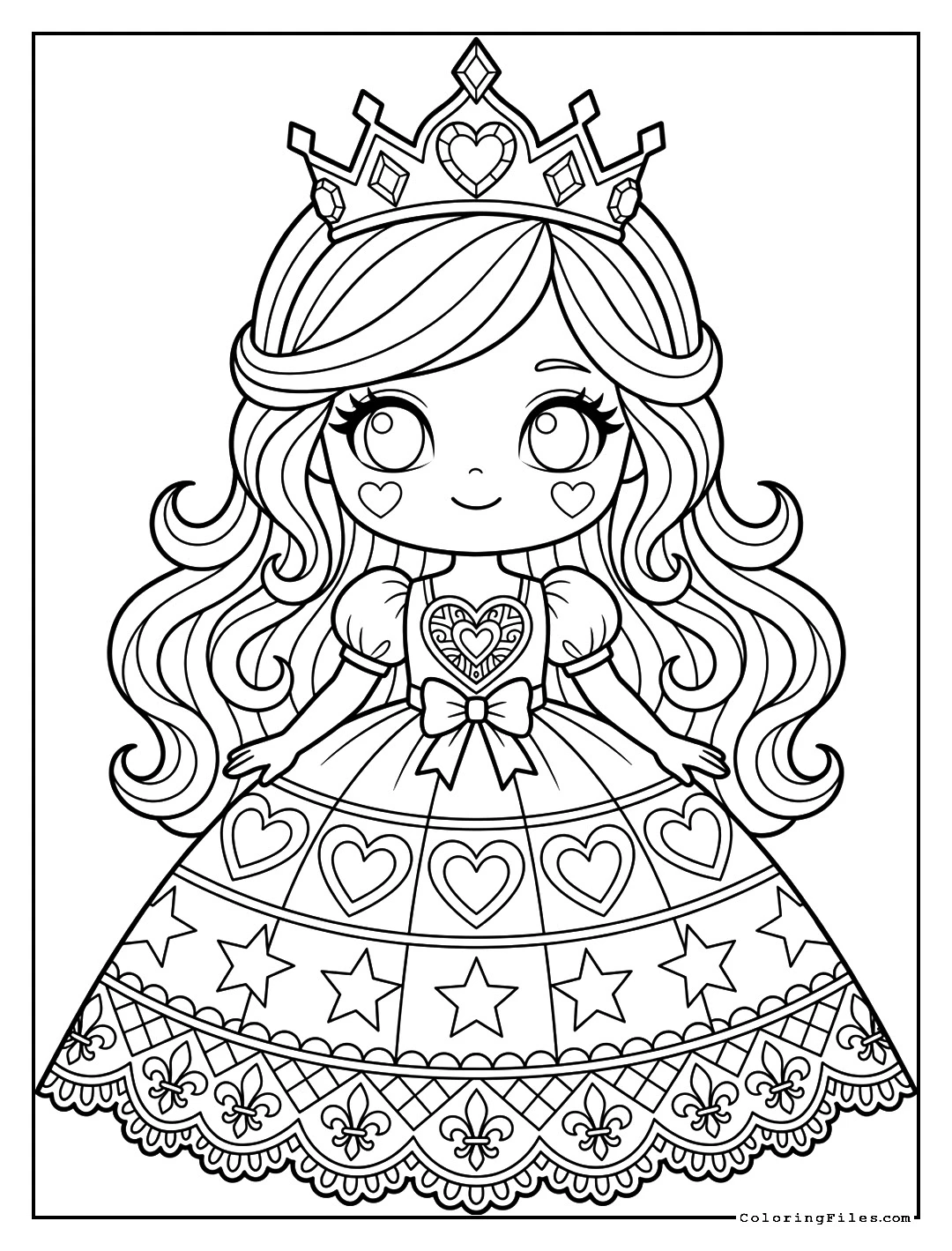 Elegant Crown Princess