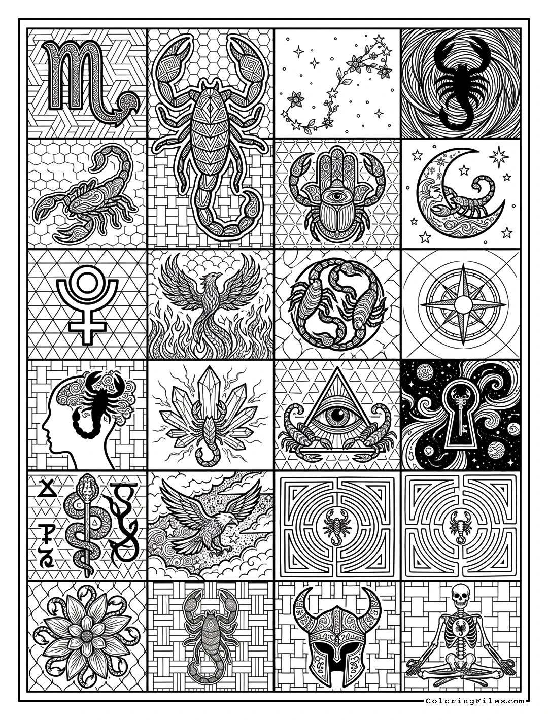 Scorpio Mystic Shadow Tangle