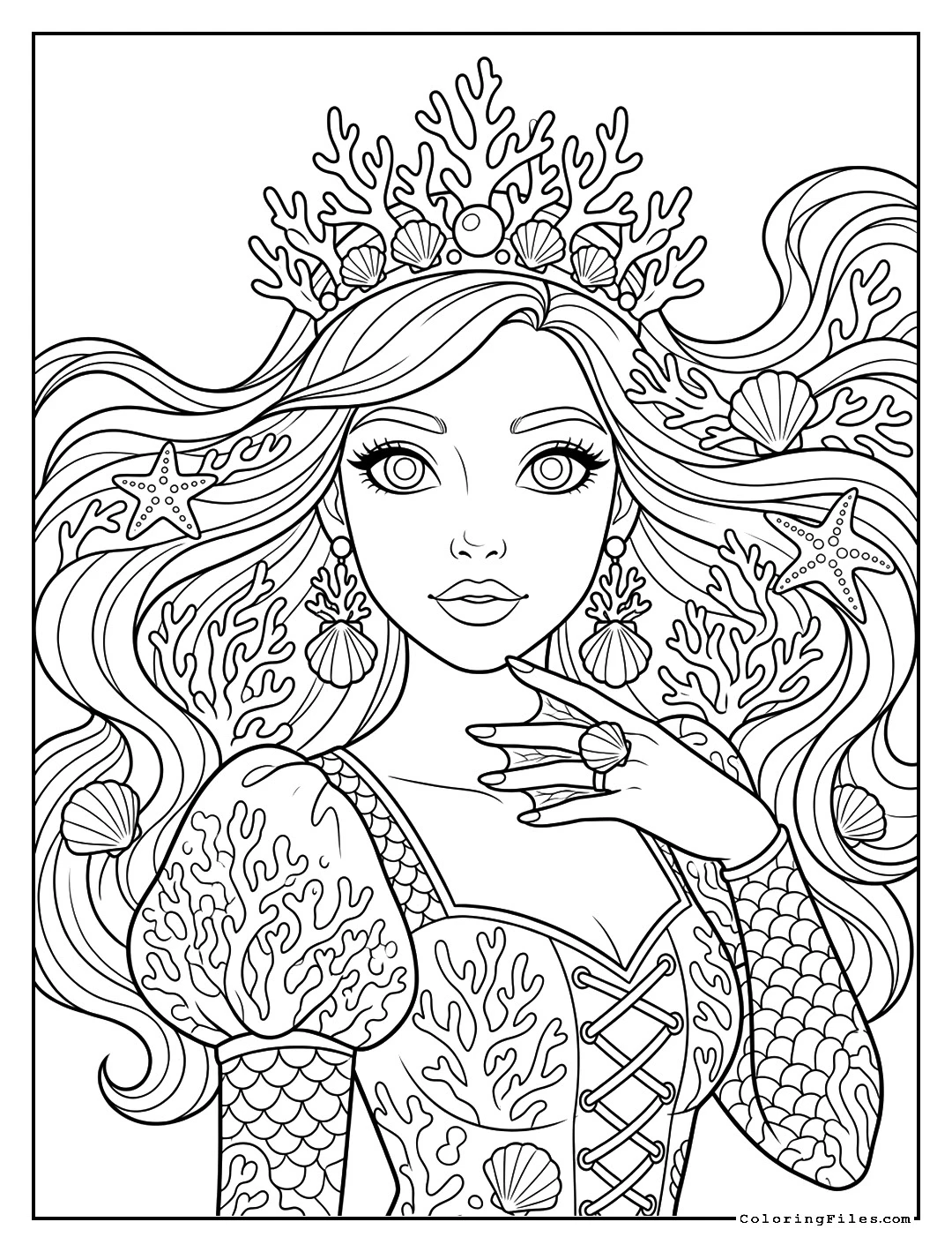 Underwater Coral Princess