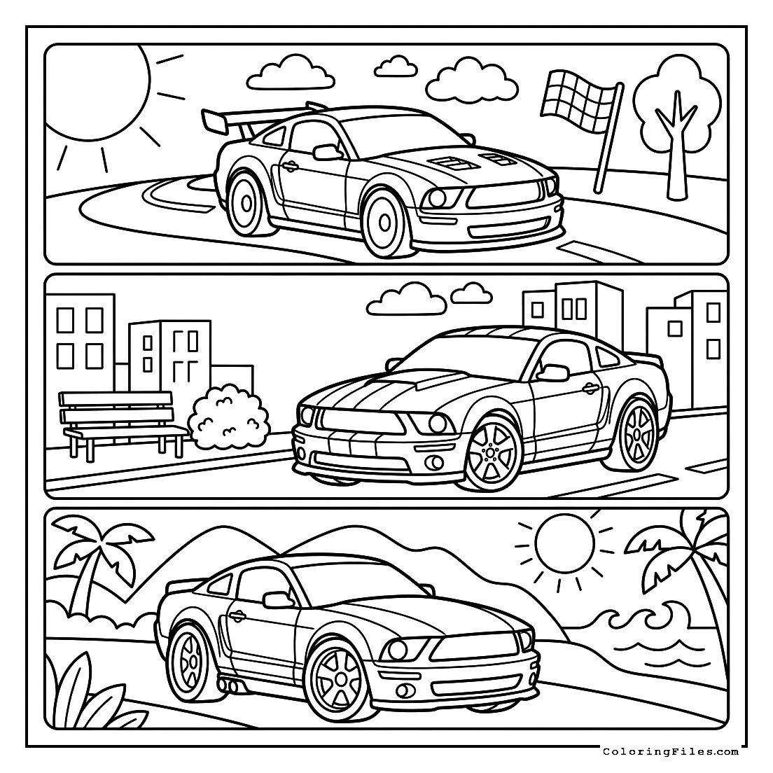 Ford Mustang GT Muscle Car