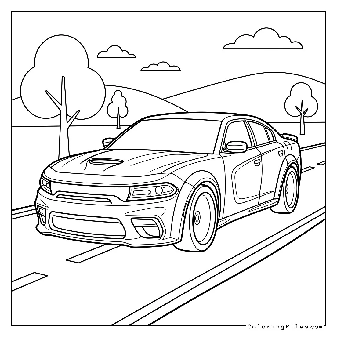 Dodge Charger SRT Muscle Car
