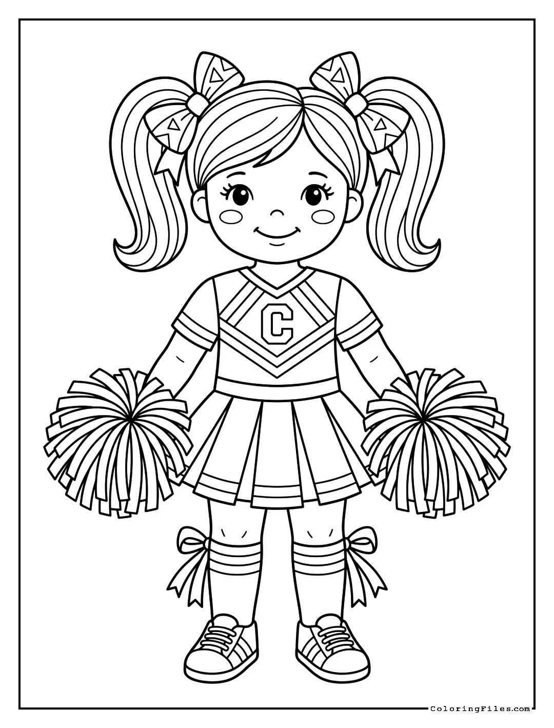 School Cheerleader Doll