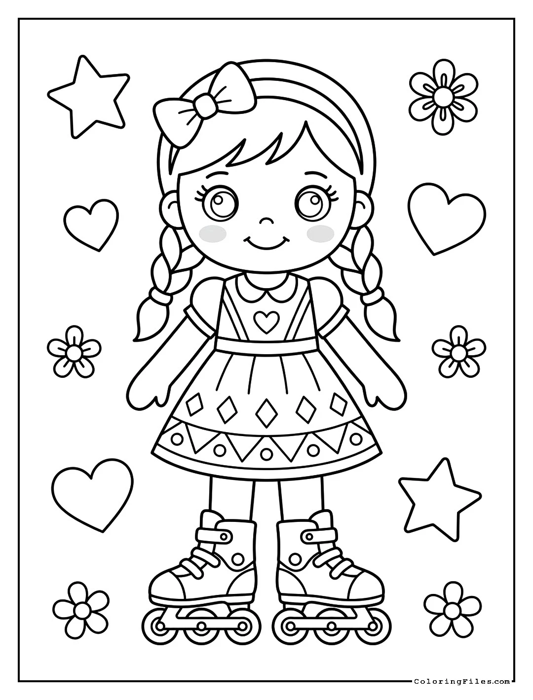 Roller Skate Doll