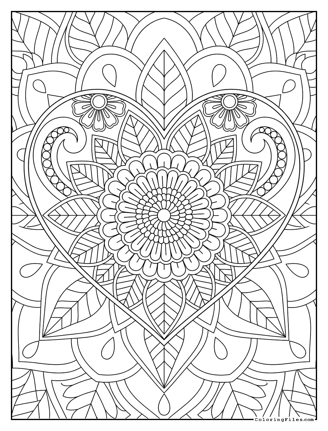 Floral Heart
