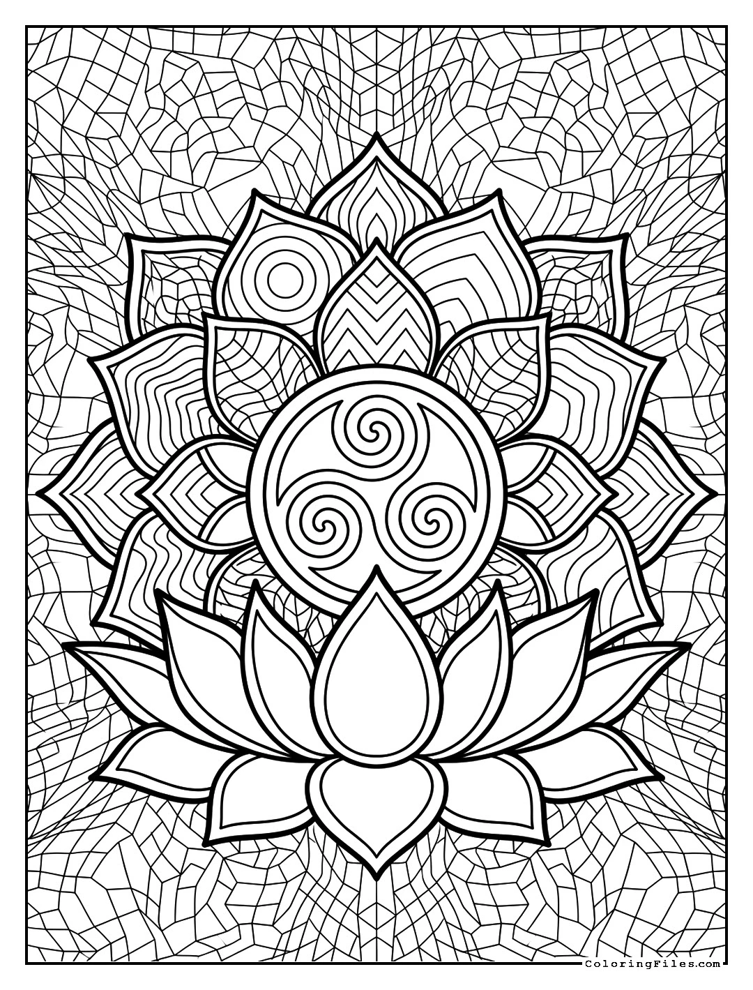 Grounded Spirit Lotus Ring