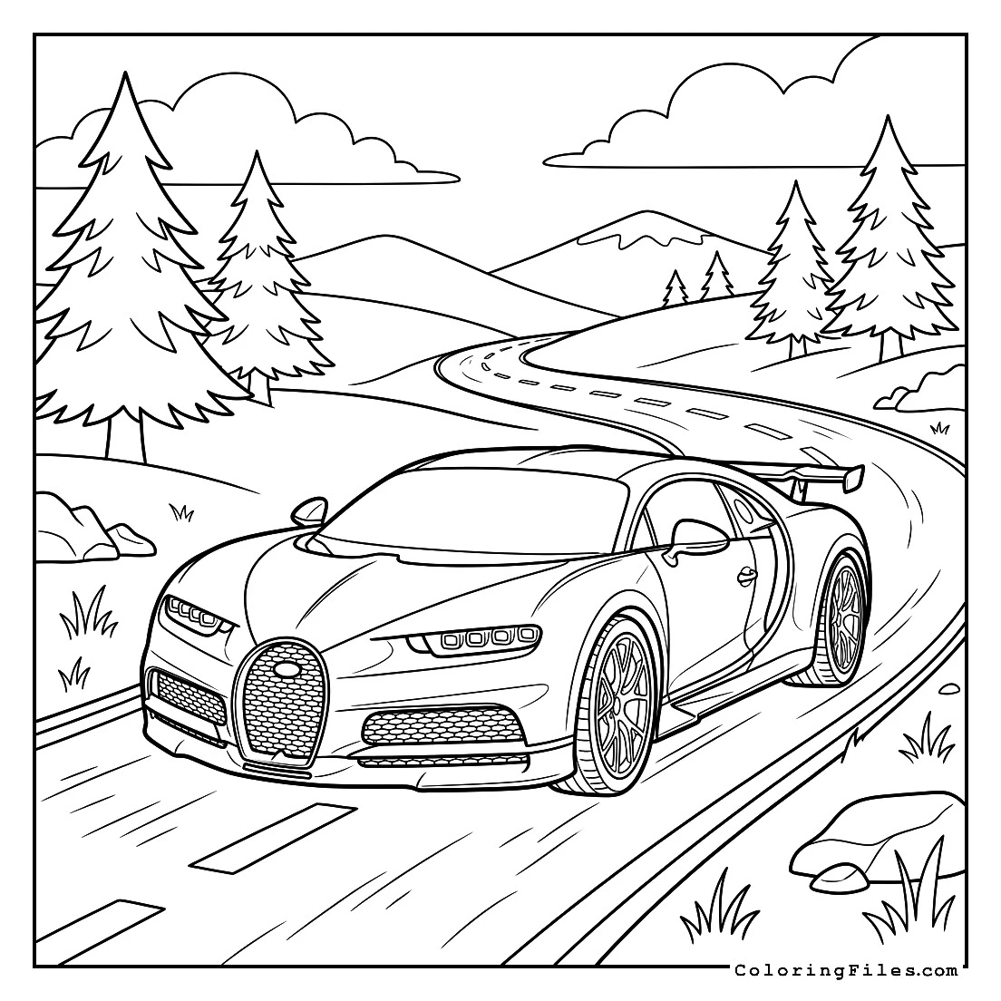 Bugatti Chiron Hypercar