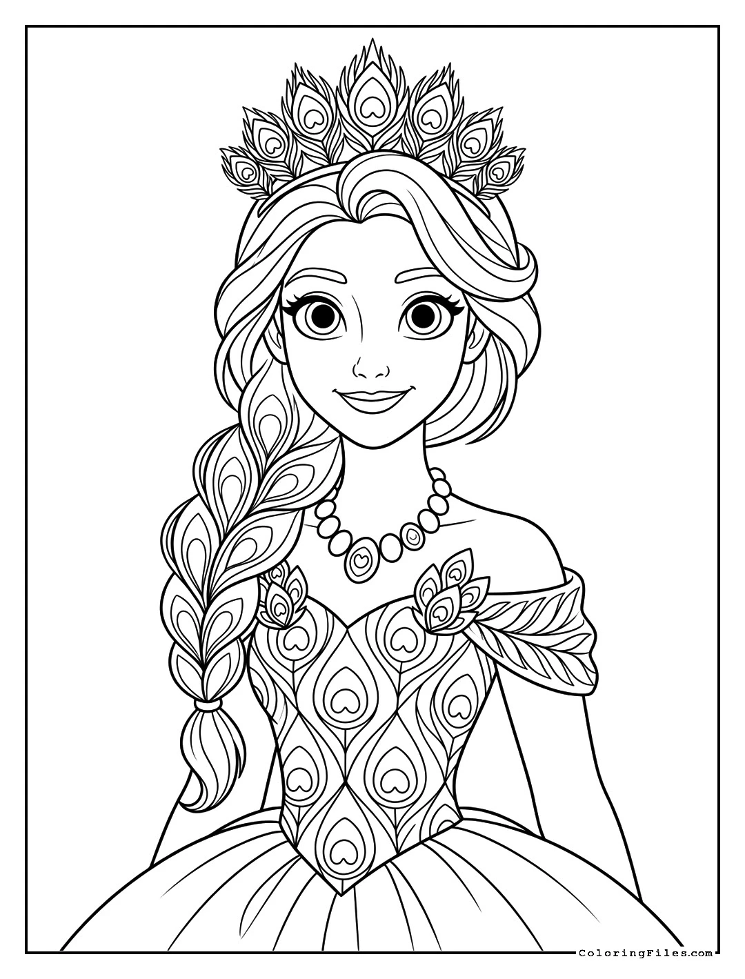 Peacock Feather Princess