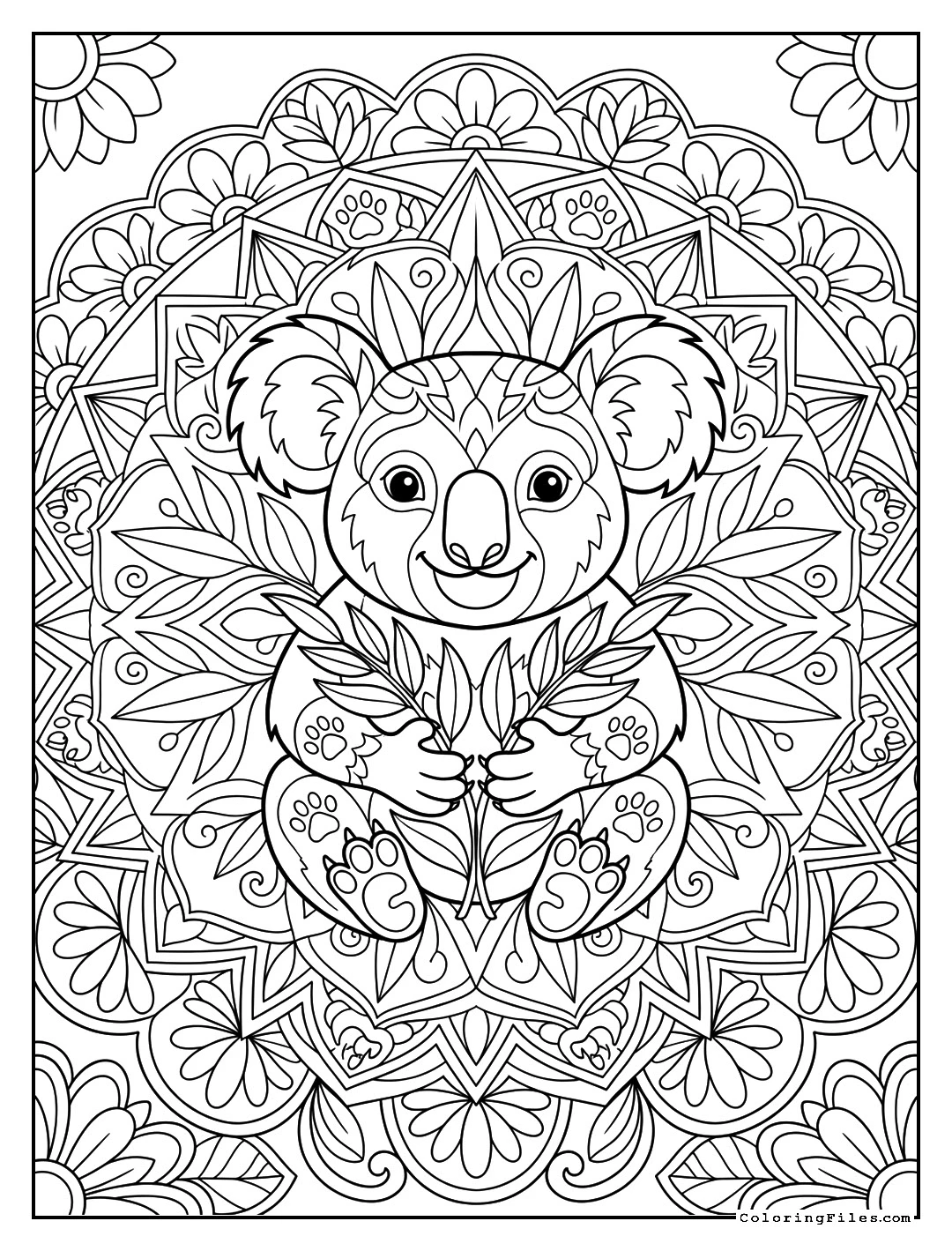 Playful Koala