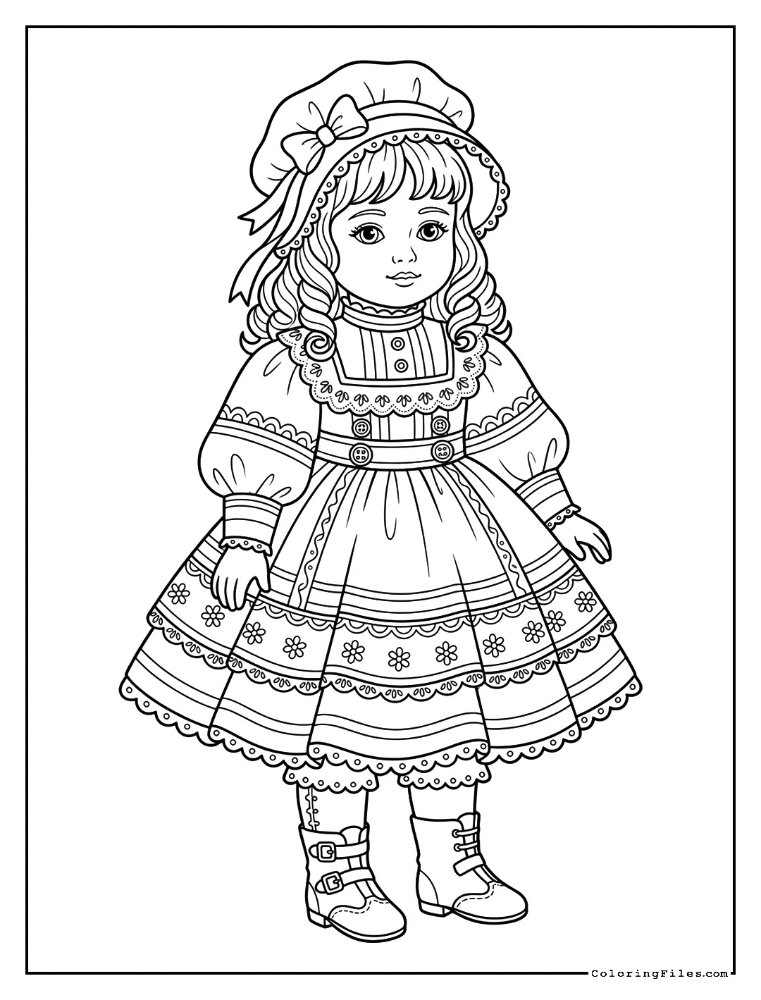 Victorian Era Doll