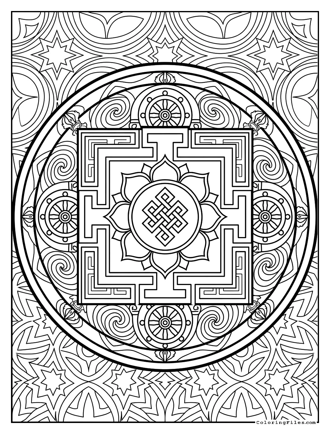 Cosmic Web of Karma