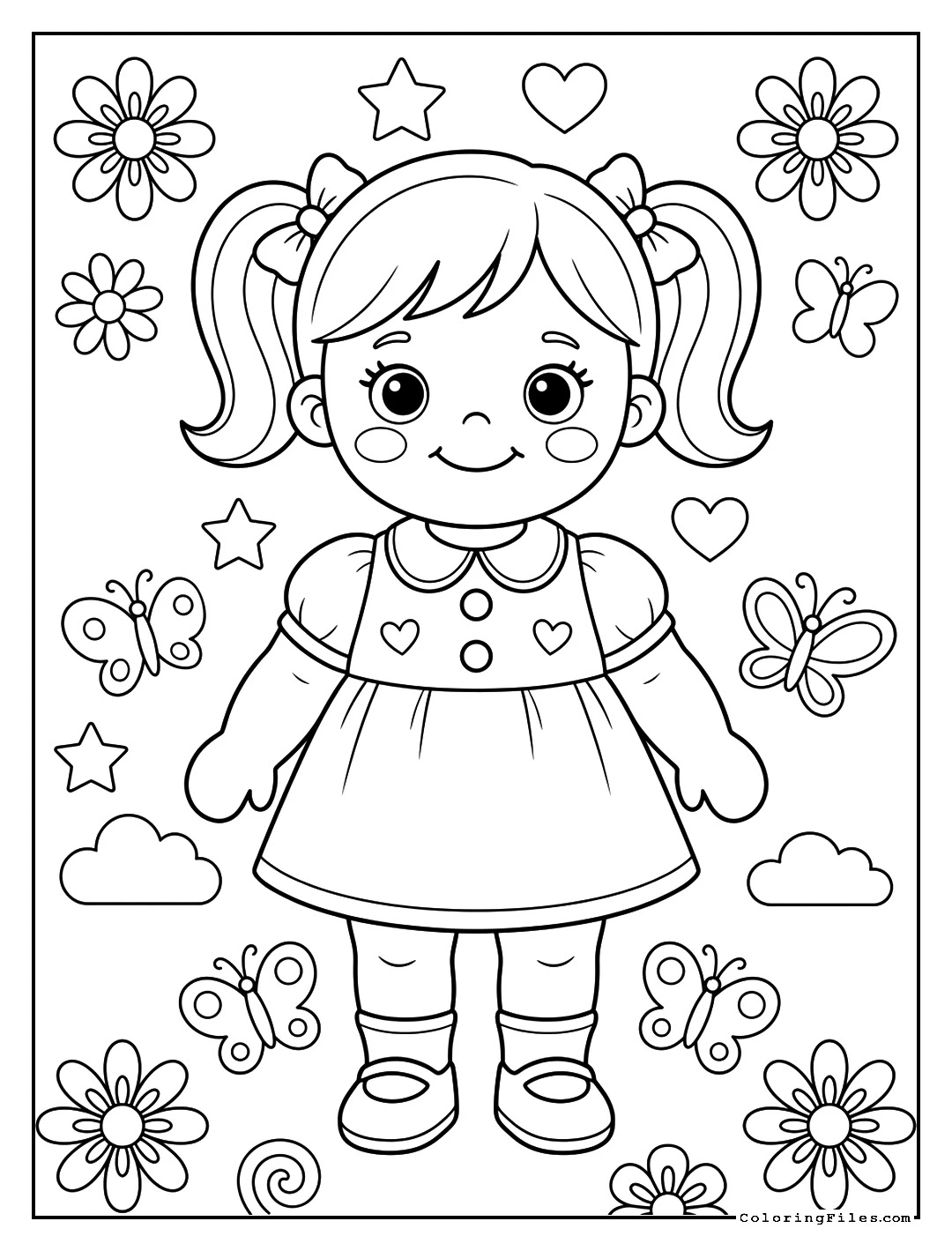 Cute Toddler Doll