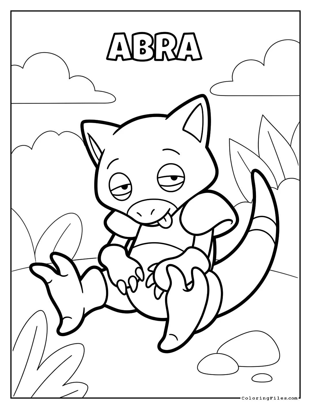 Abra Sleepy Stare