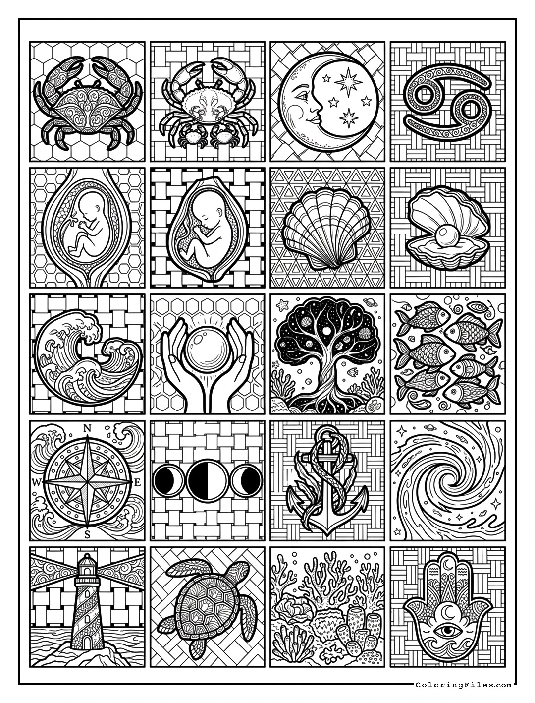 Cancer Nurturing Matrix Tangle