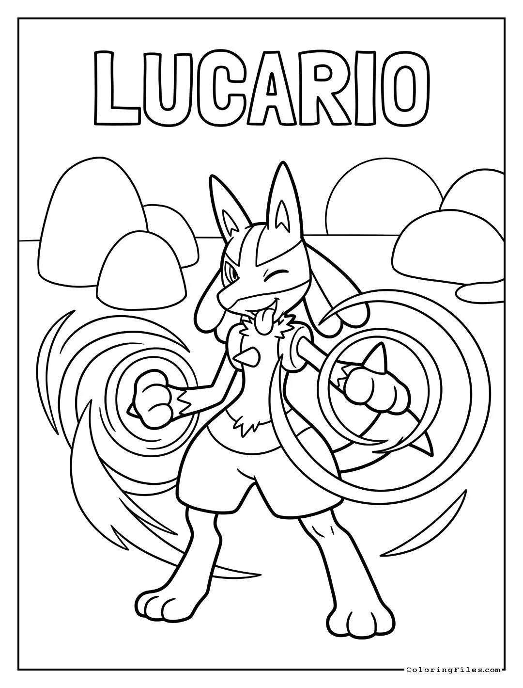 Lucario Aura Power