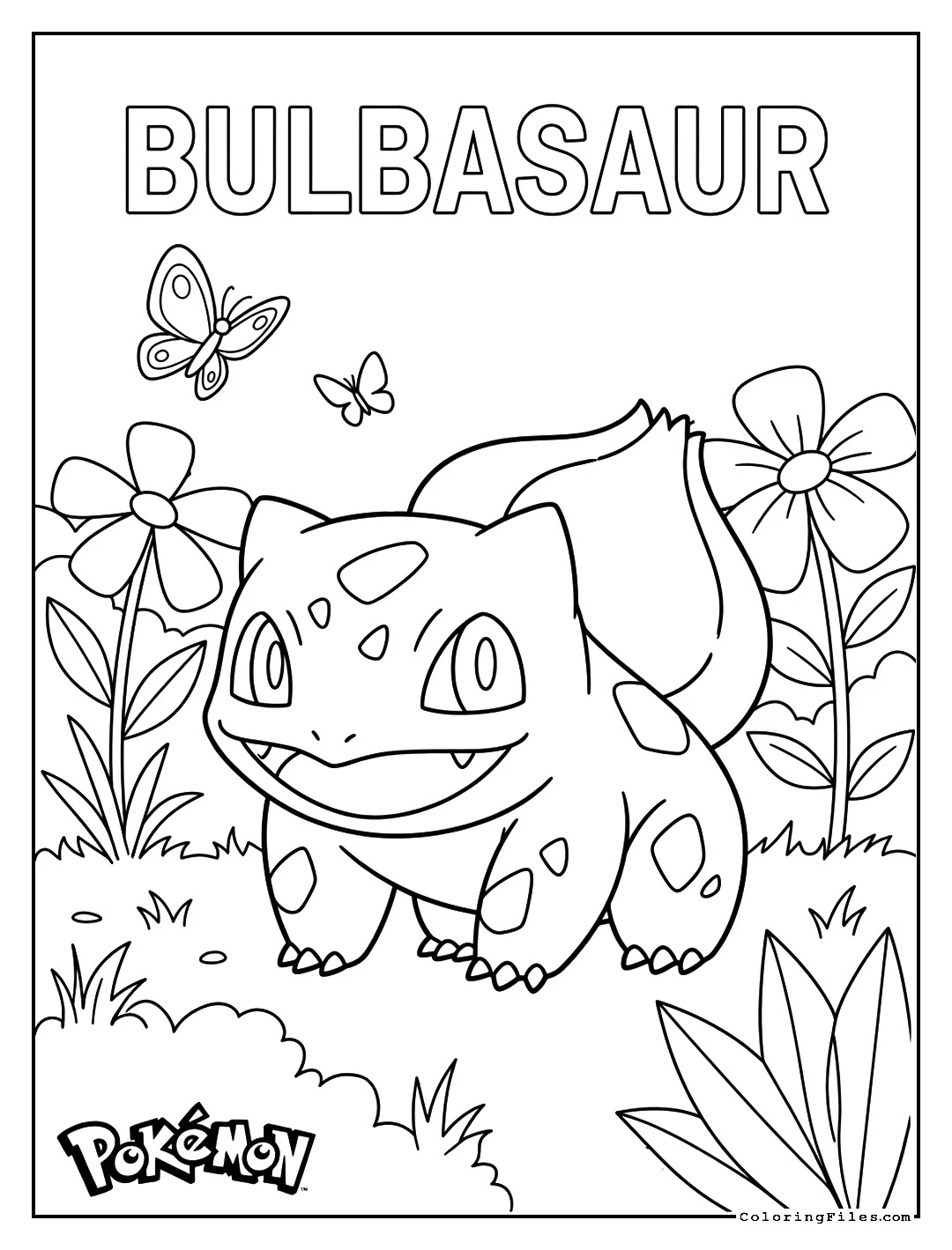 Bulbasaur Spring Garden Day
