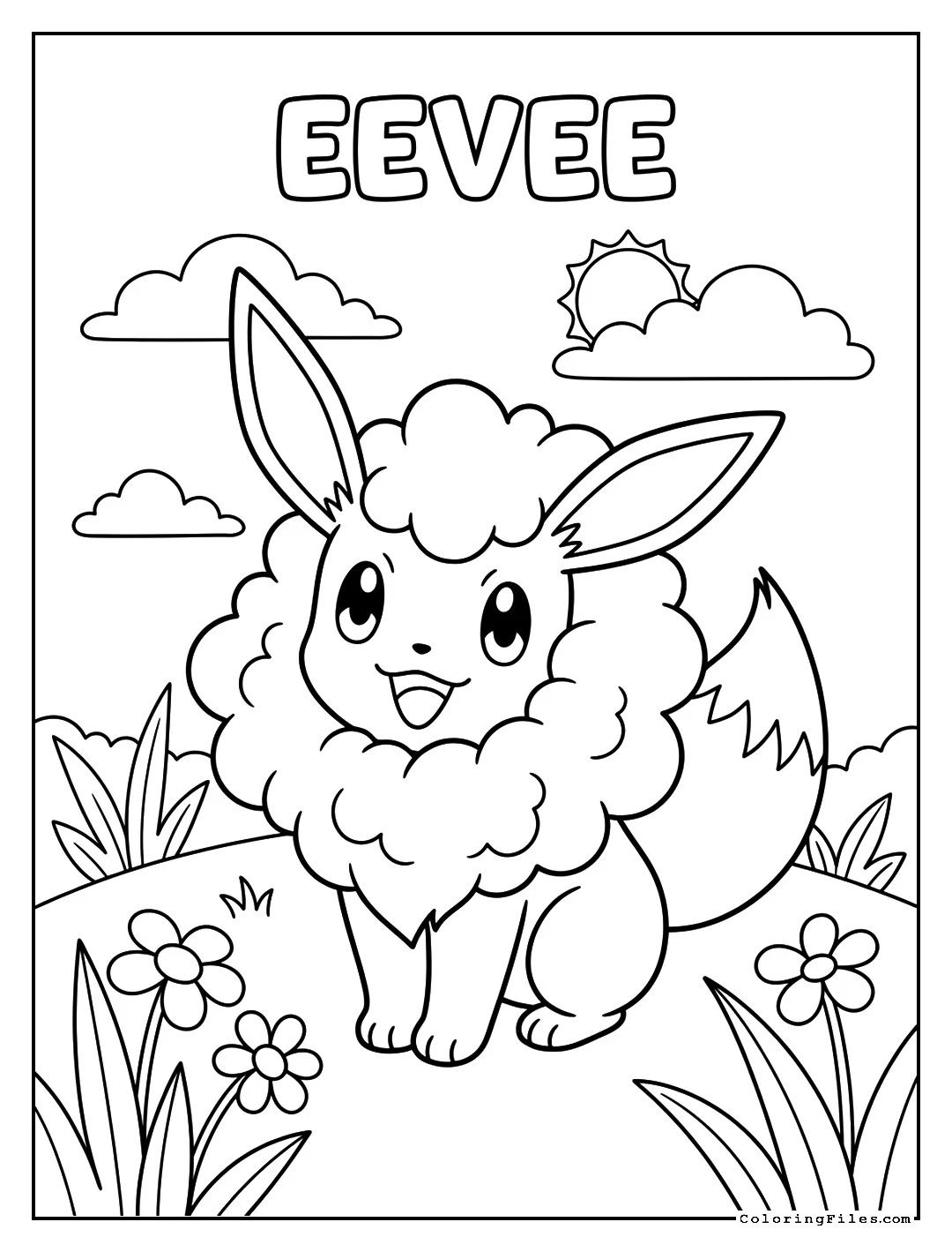 Eevee Fluffy Mane
