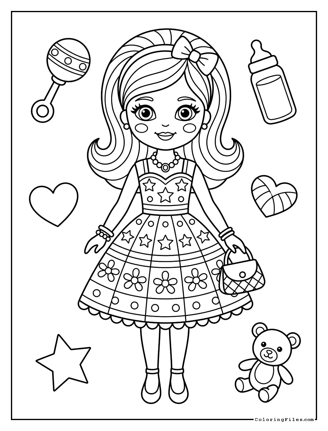 Glamour Fashion Doll