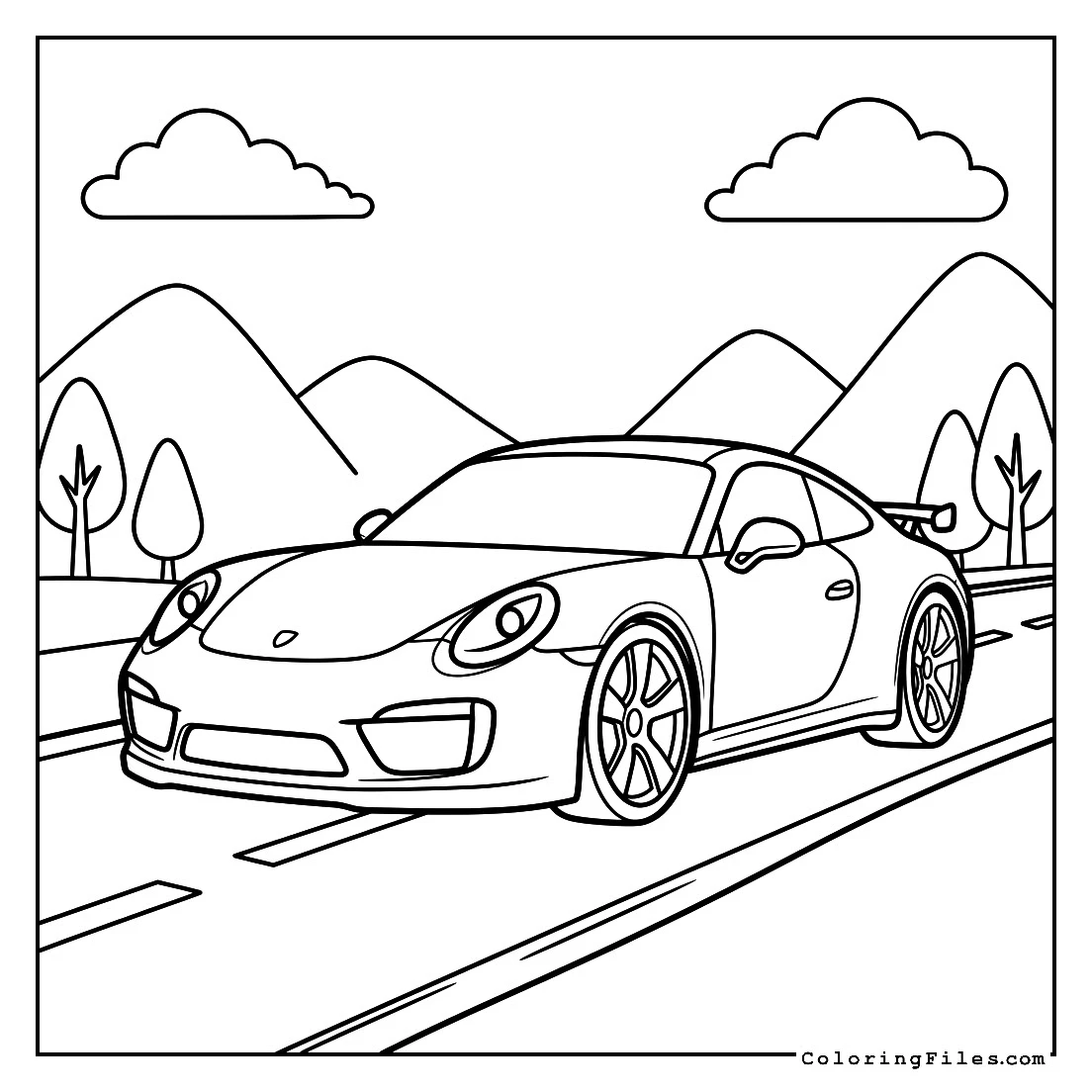 Porsche 911 Carrera Sports Car