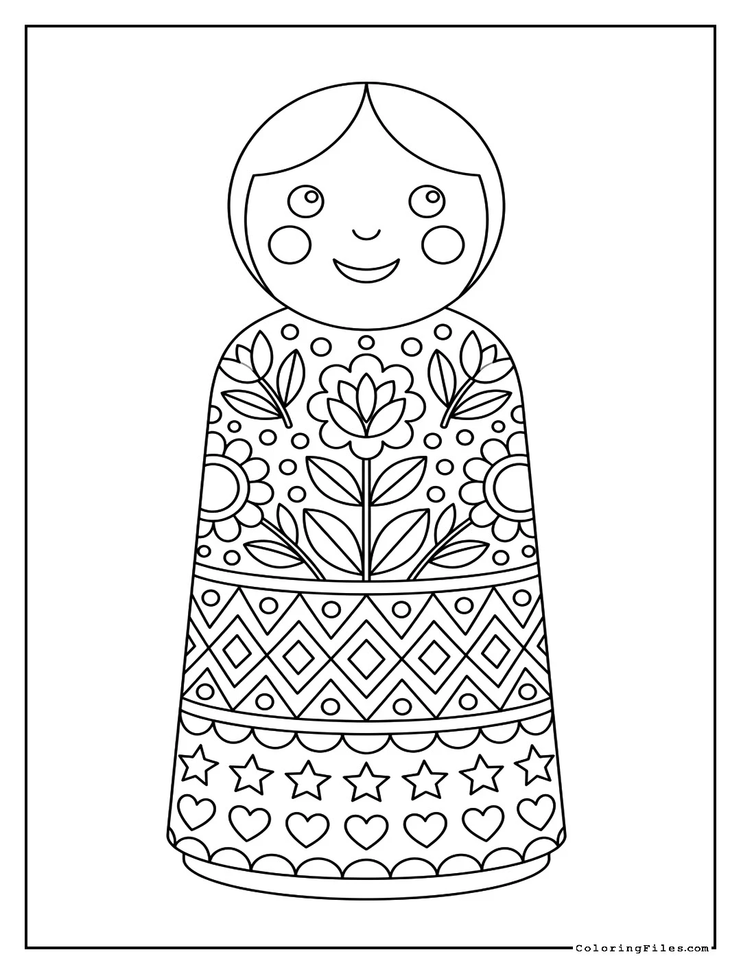Classic Wooden Peg Doll