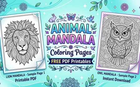 Animal Mandalas