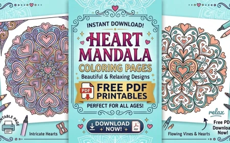 Heart Mandalas