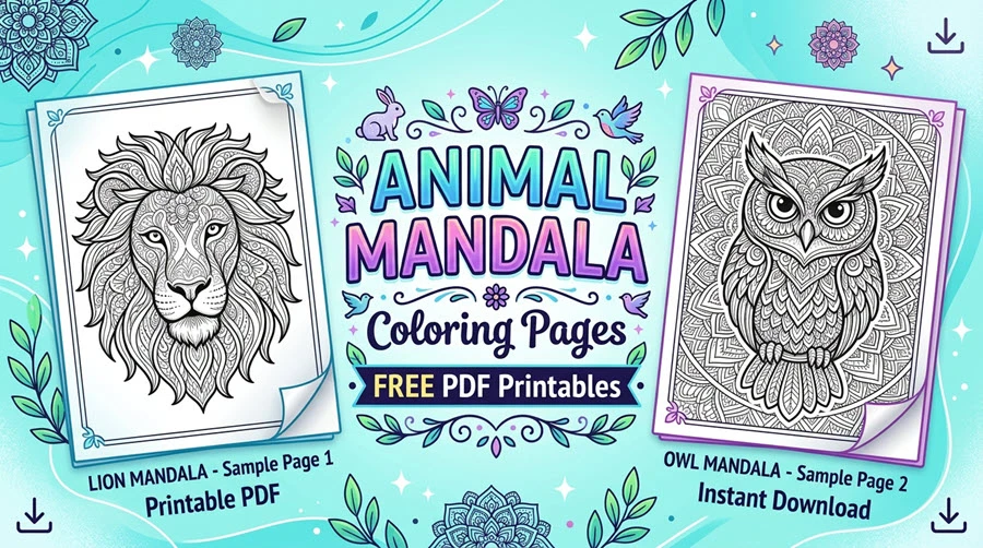 Animal Mandalas