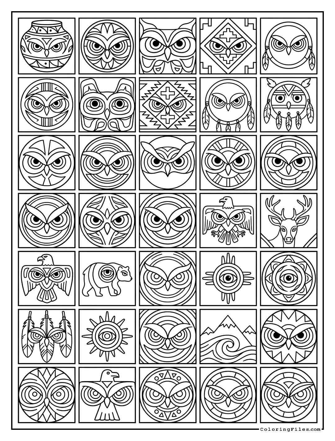Great Horned Owl Eyes