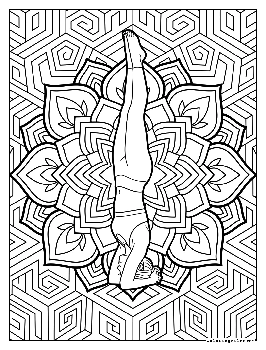 Headstand Spiritual Elevation