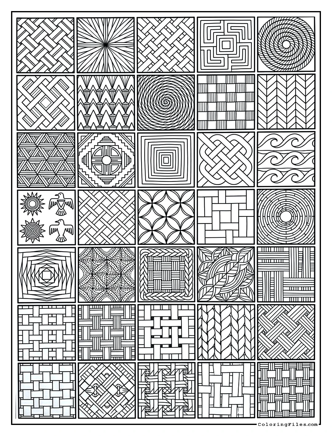 Cherokee Basket Weave