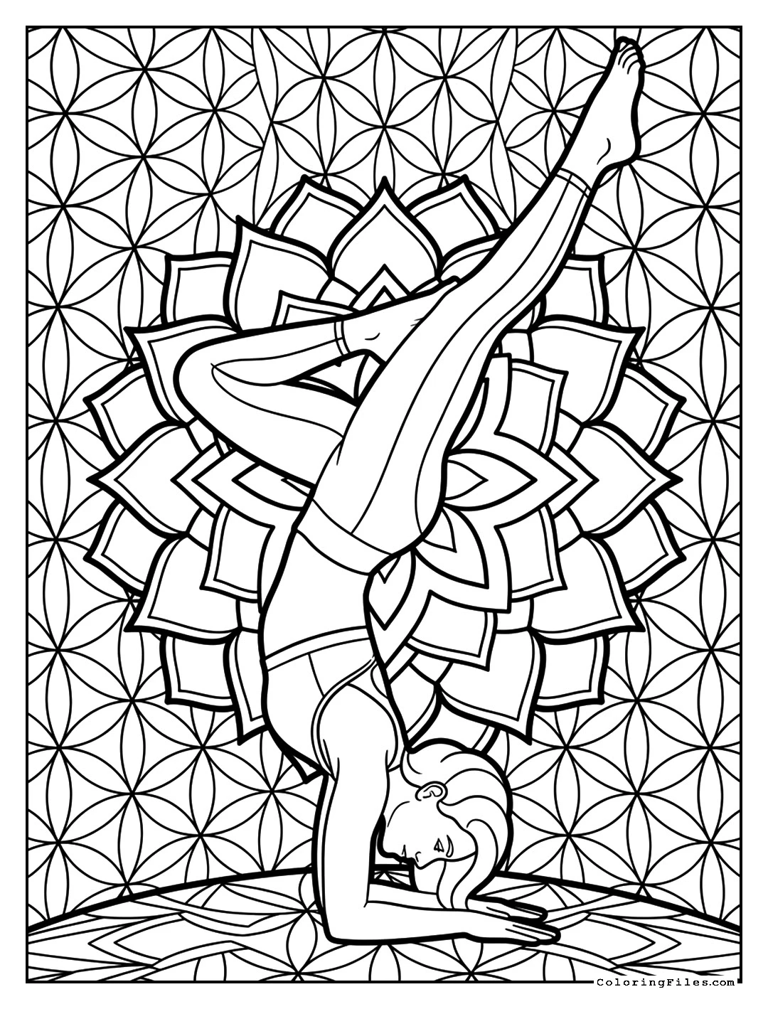 Forearm Stand Cosmic Balance