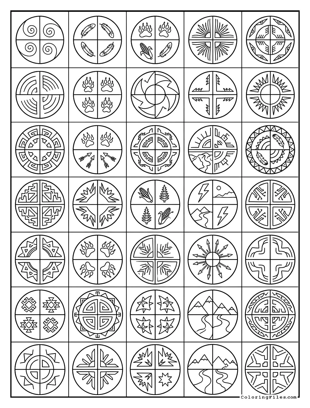 Sacred Medicine Wheel