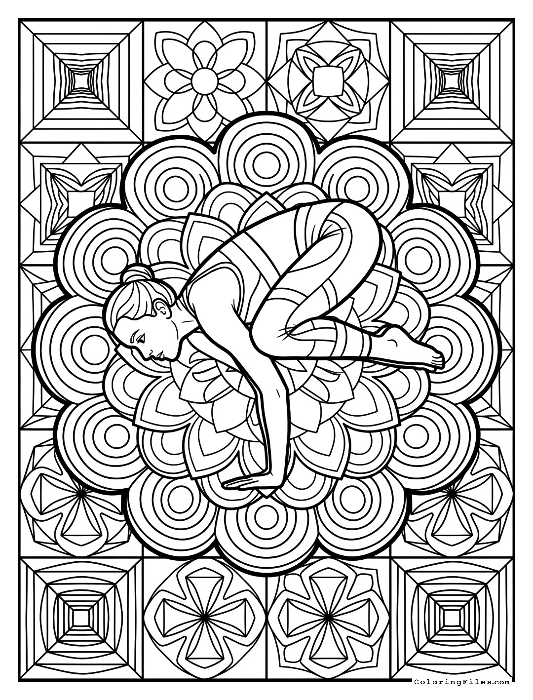 Crow Pose Weightless Focus