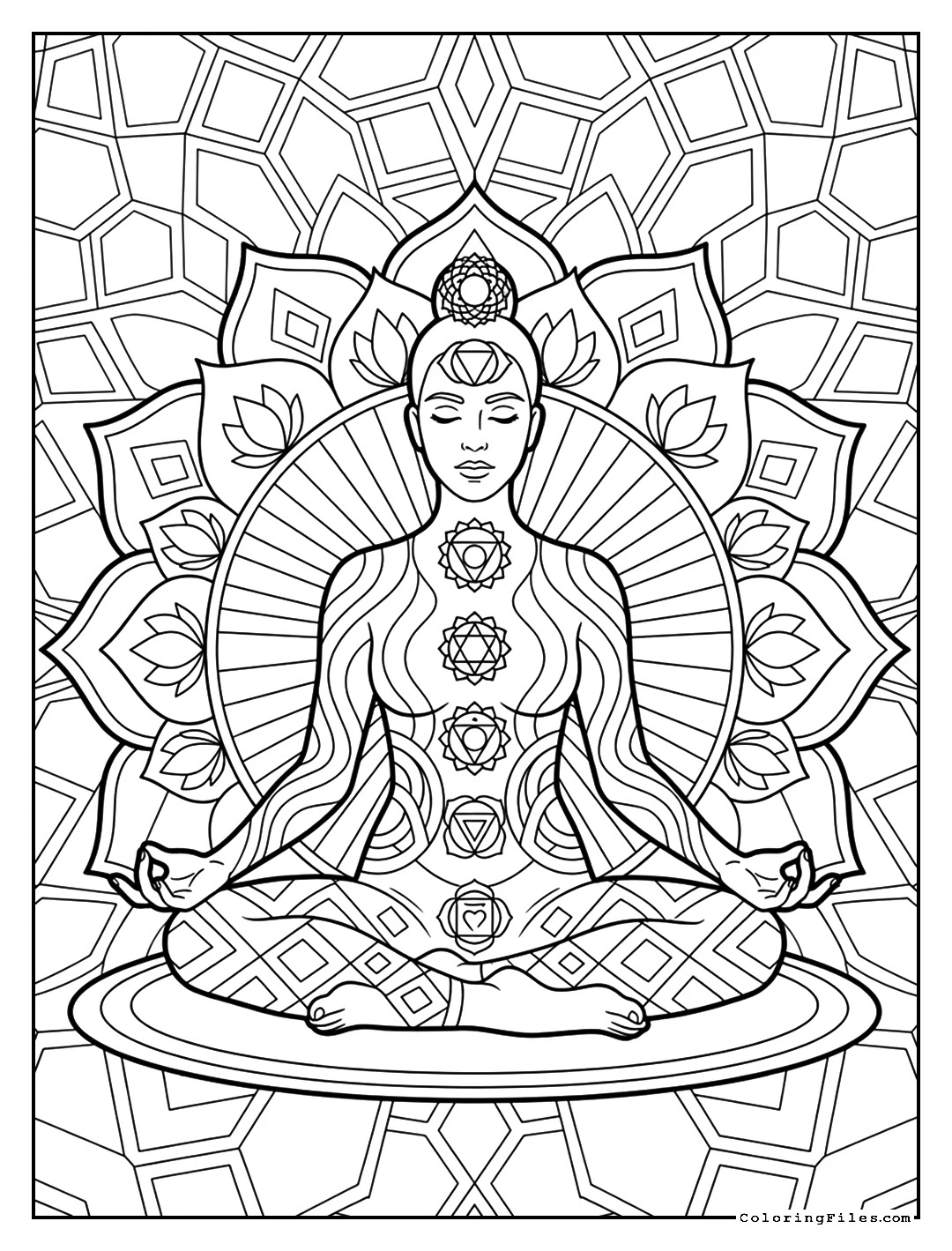 Lotus Pose Inner Peace