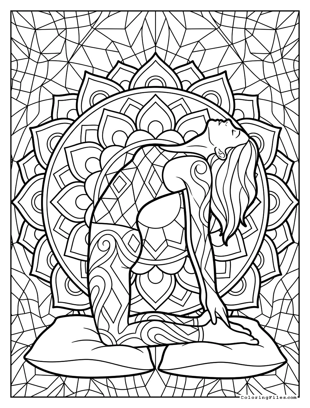 Camel Pose Radical Trust