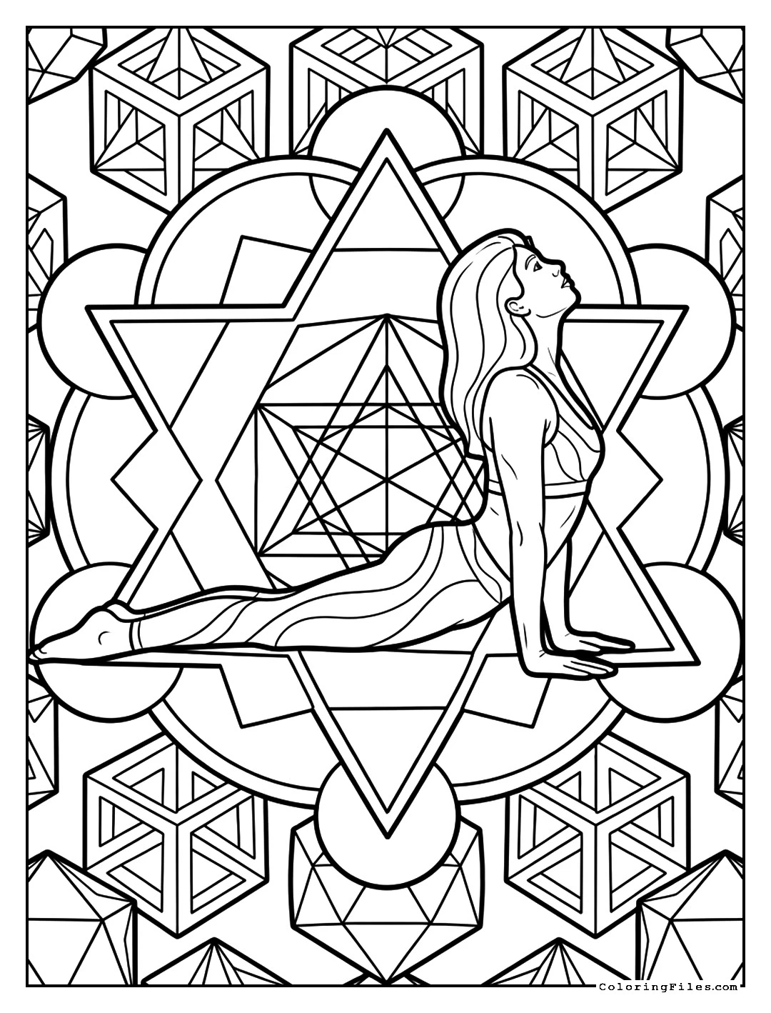 Cobra Pose Heart Awakening