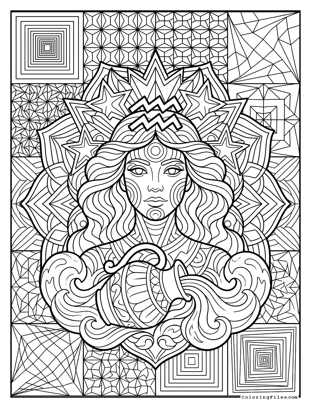 The Visionary Aquarius Water Bearer