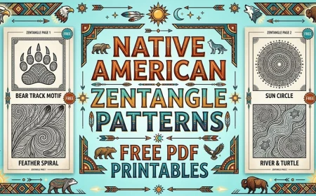 Native American Zentangle