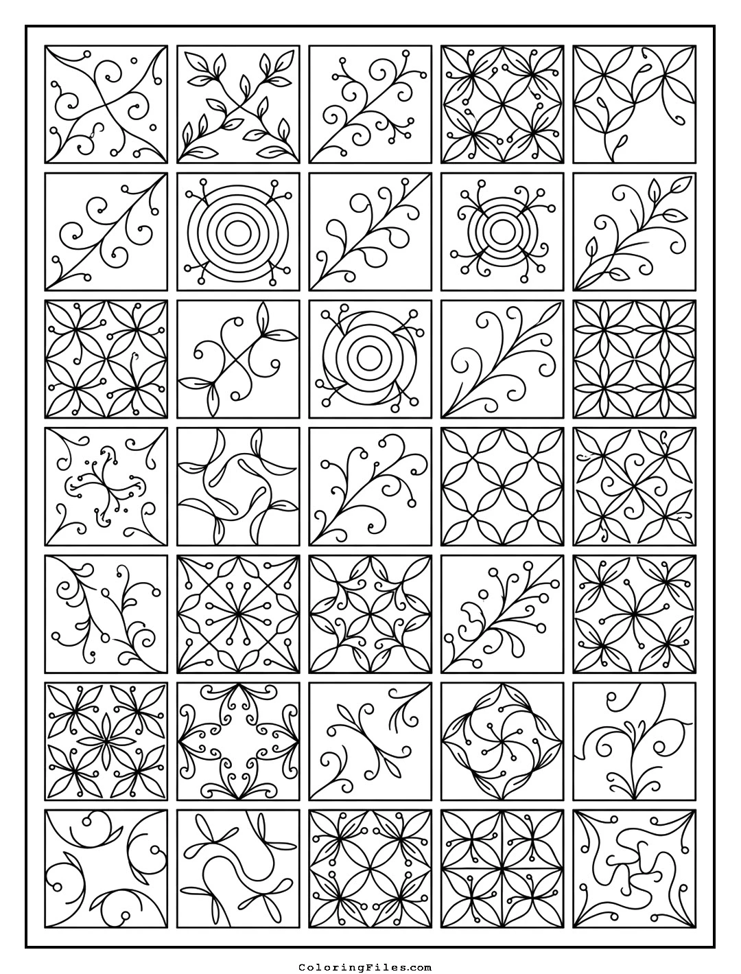 Fescu Delicate Tendril coloring page