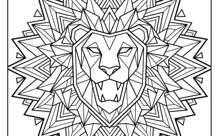 Majestic Lion Crest