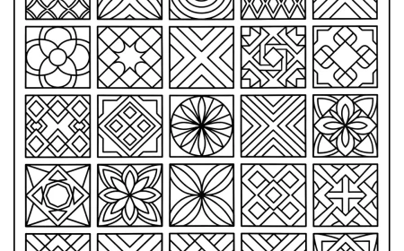 Ahh Pattern Zentangle