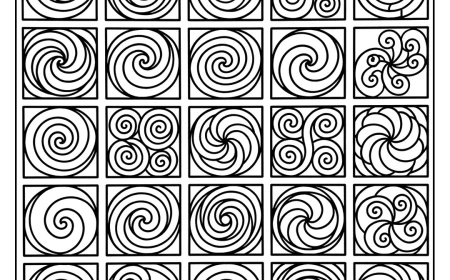 Printemps Swirling Spiral