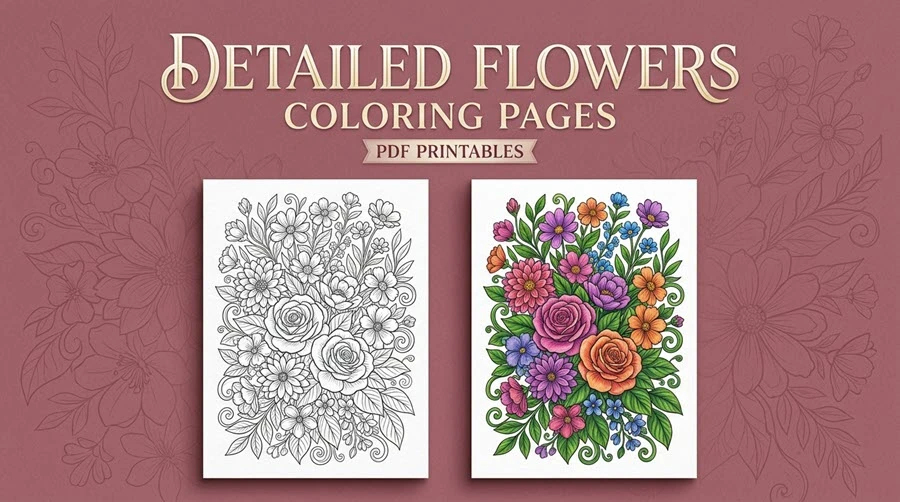 Detailed Flowers